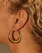 ALTAIR HOOPS (GOLD) - Earrings