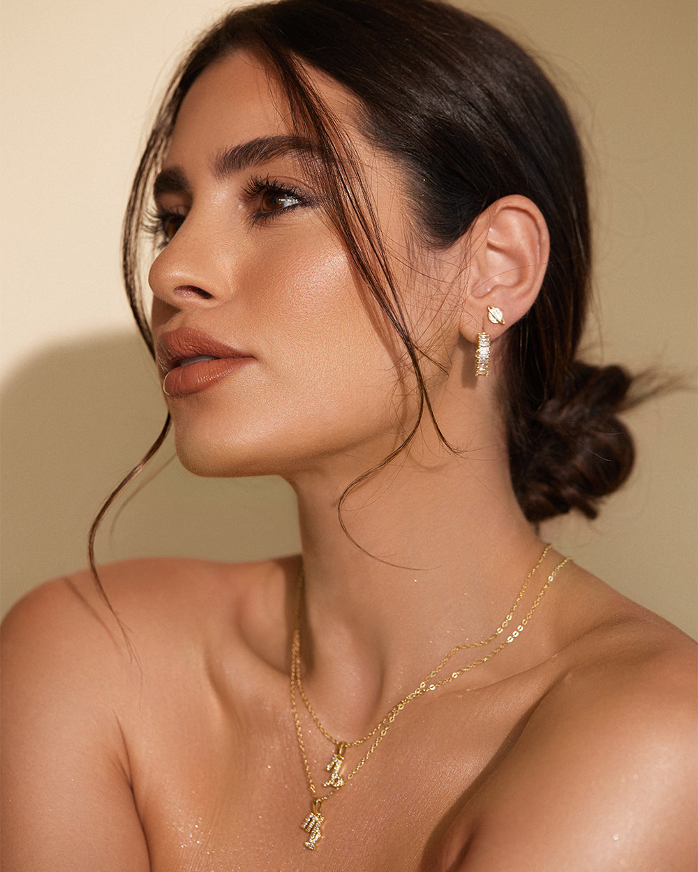 CAPELLA HOOPS (GOLD) - Earrings