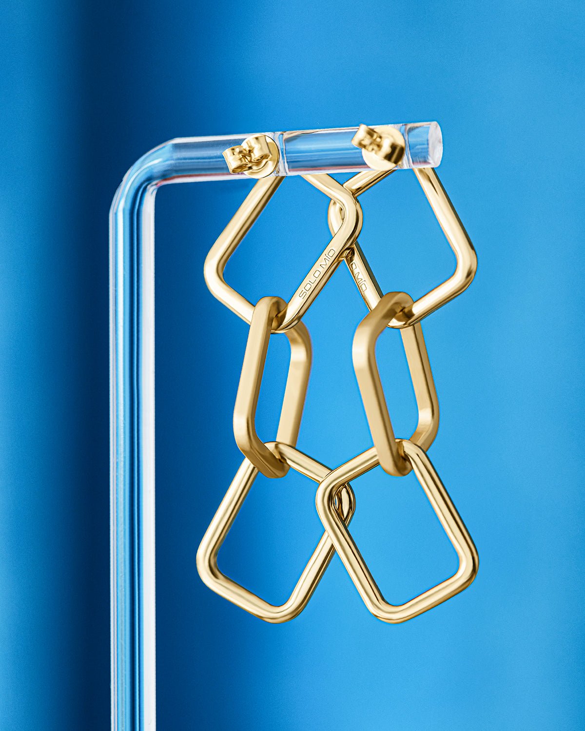 INFINITY LINK EARRINGS - Gold - Earrings