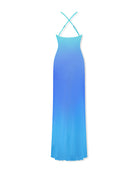 Andromeda Cut-out Maxi Dress (Blue-Gradient) - Dresses