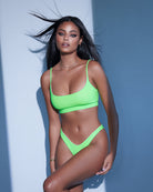 Venus Neon Bikini Top (Reversible)