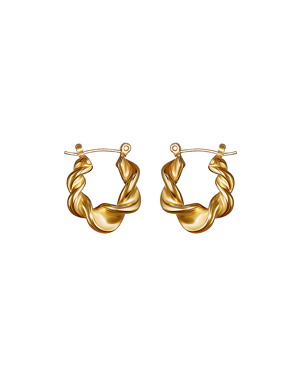 CALYPSO HOOPS (GOLD) - Earrings