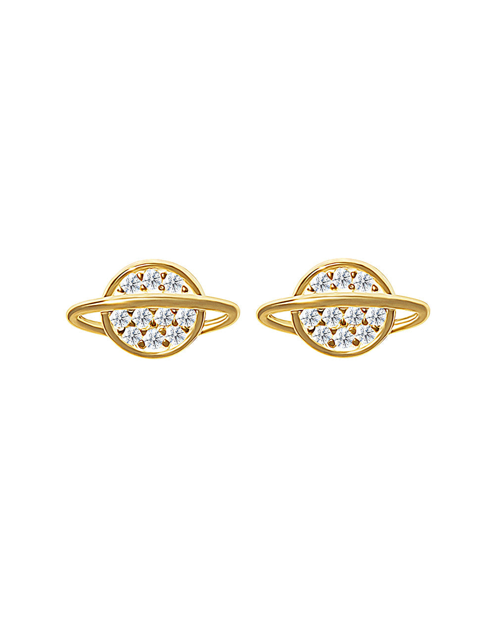 SATVRN STUDS (GOLD) - Earrings