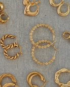 SIRIUS HOOPS (GOLD) - Earrings