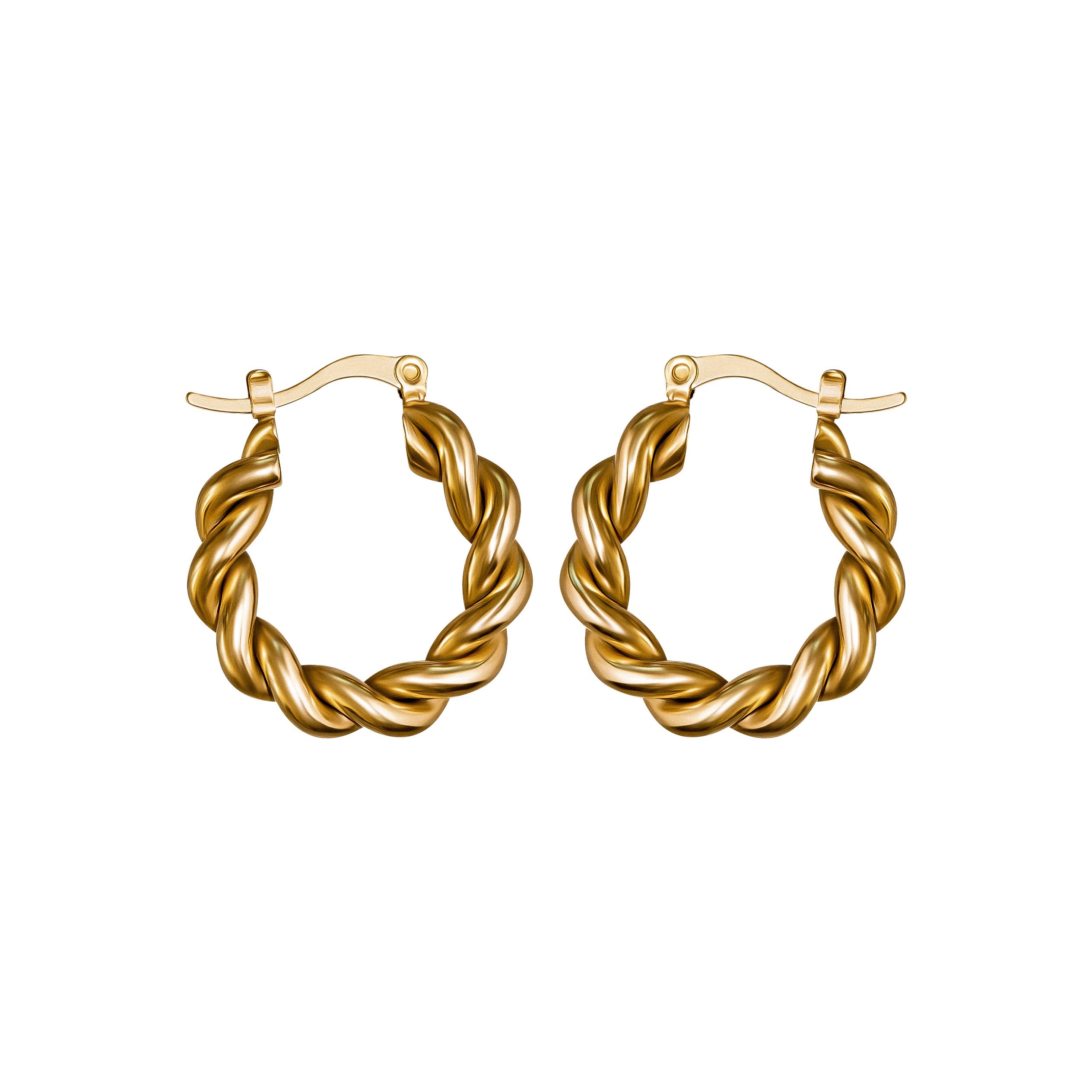 SOL HOOPS (GOLD) - Earrings