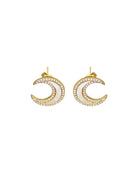 SNOW MOON STUDS - Earrings