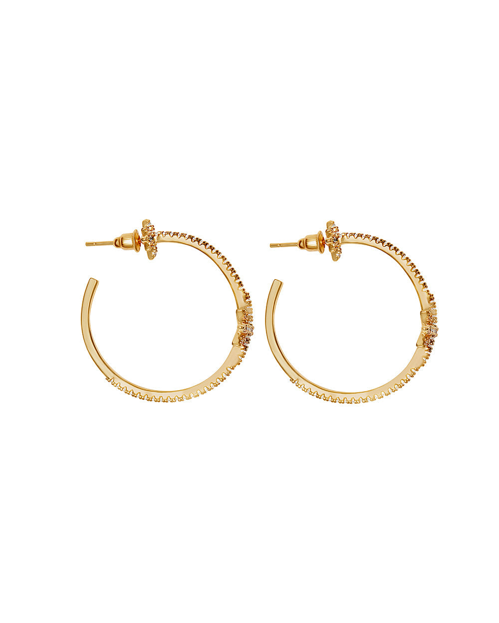 CERES HOOPS (GOLD) - Earrings