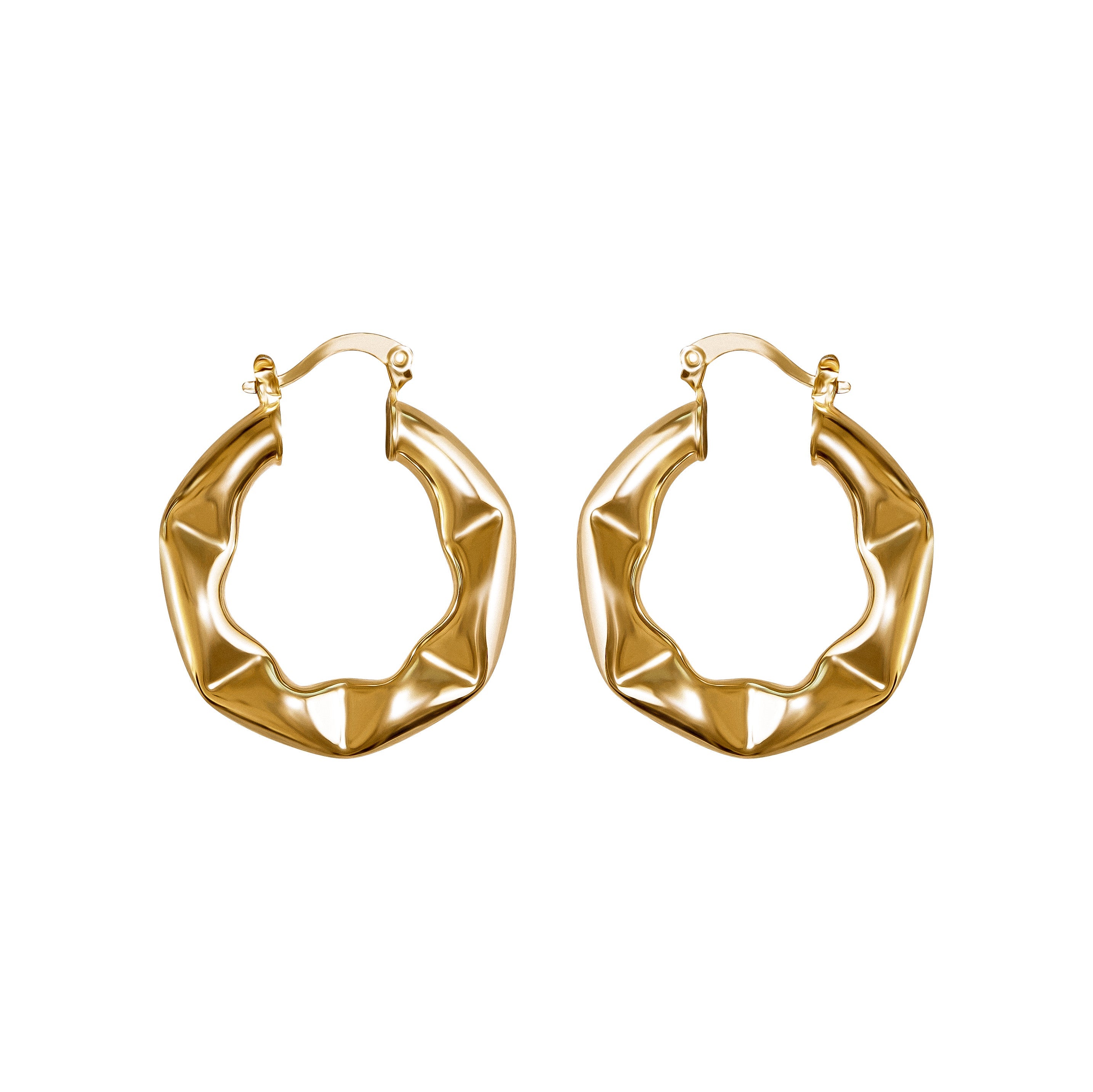 NIX HOOPS (GOLD) - Earrings
