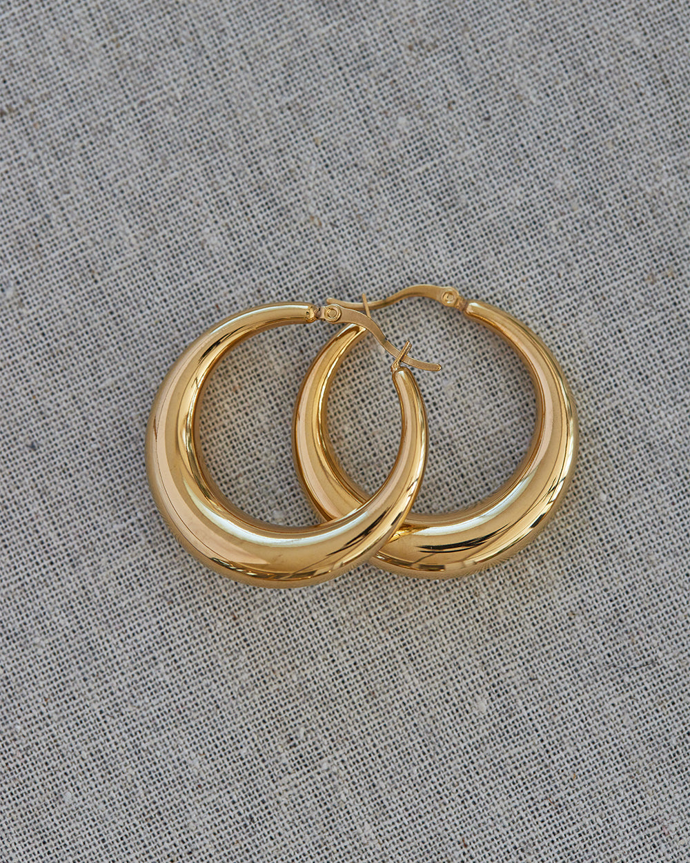 ALTAIR HOOPS (GOLD) - Earrings