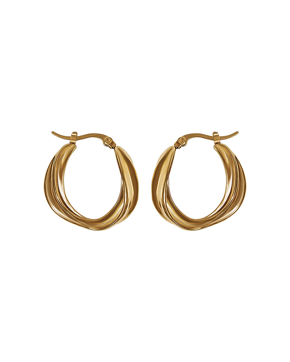 MIO HOOPS (GOLD) - Earrings