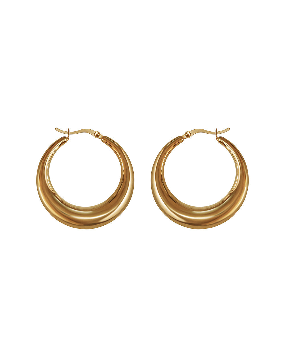 ALTAIR HOOPS (GOLD) - Earrings