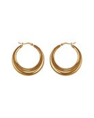 ALTAIR HOOPS (GOLD) - Earrings