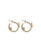 PAPILLON HOOPS (GOLD) - Earrings