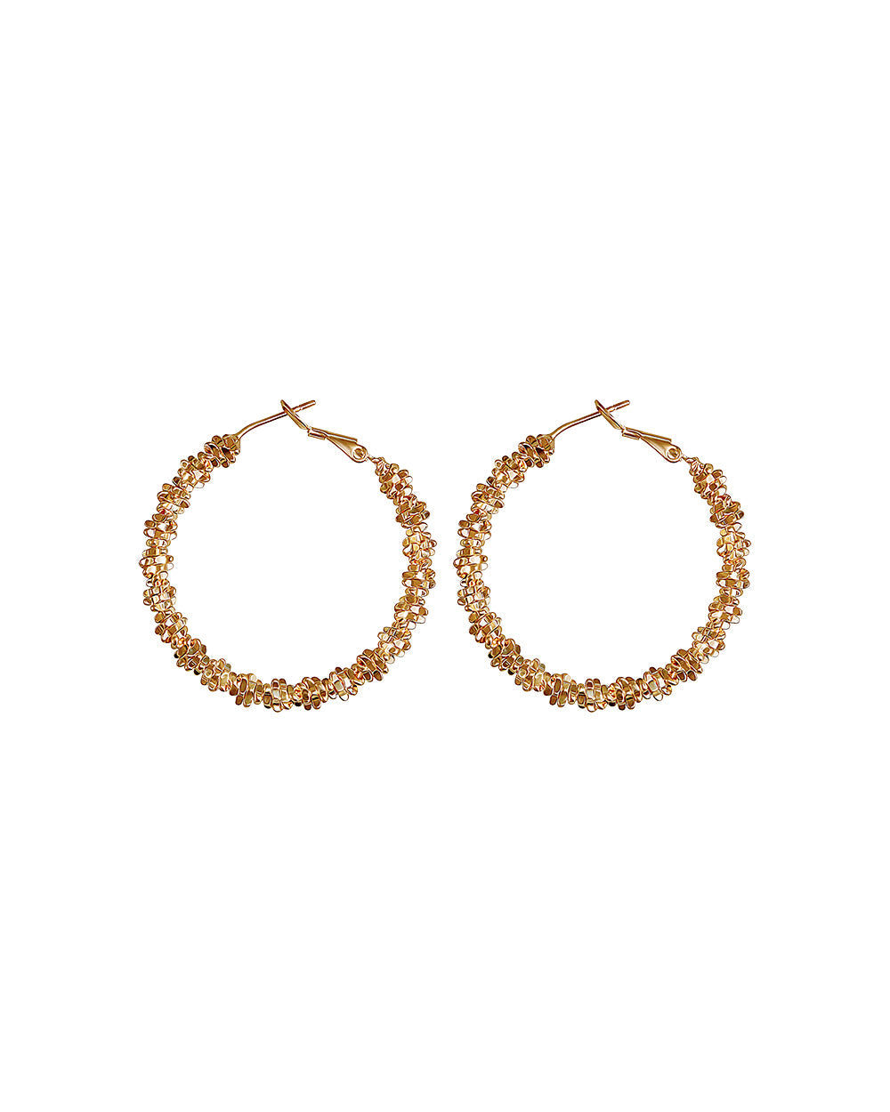 SIRIUS HOOPS (GOLD) - Earrings