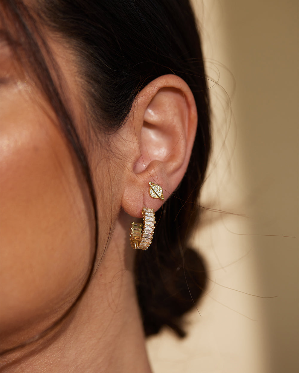 CAPELLA HOOPS (GOLD) - Earrings