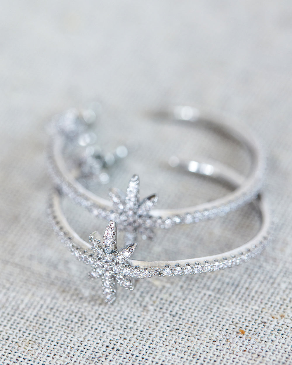CERES HOOPS (SILVER) - Earrings