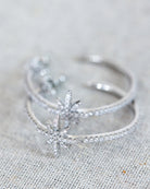 CERES HOOPS (SILVER) - Earrings