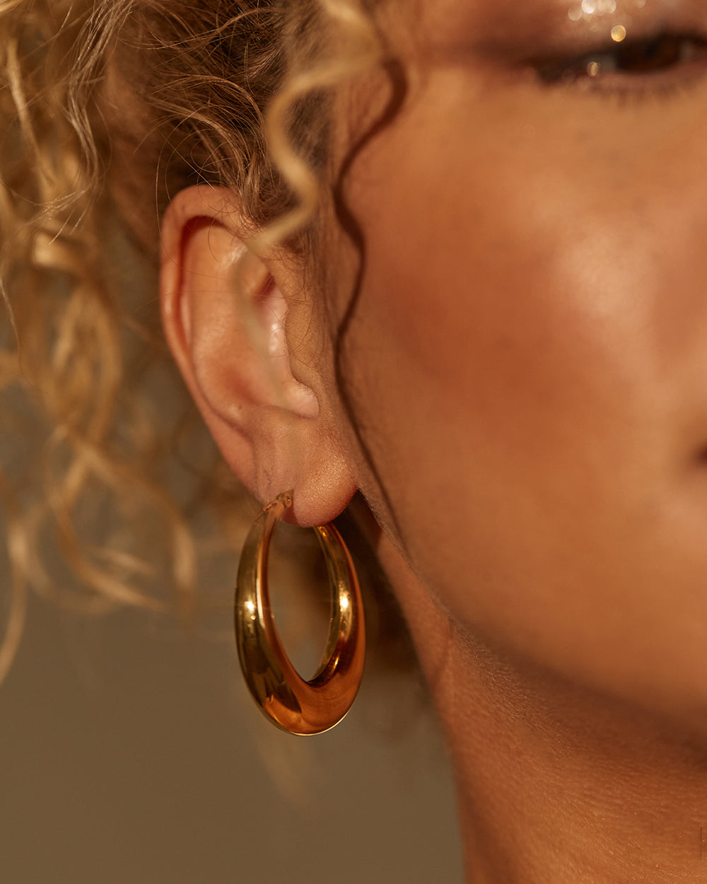 ALTAIR HOOPS (GOLD) - Earrings