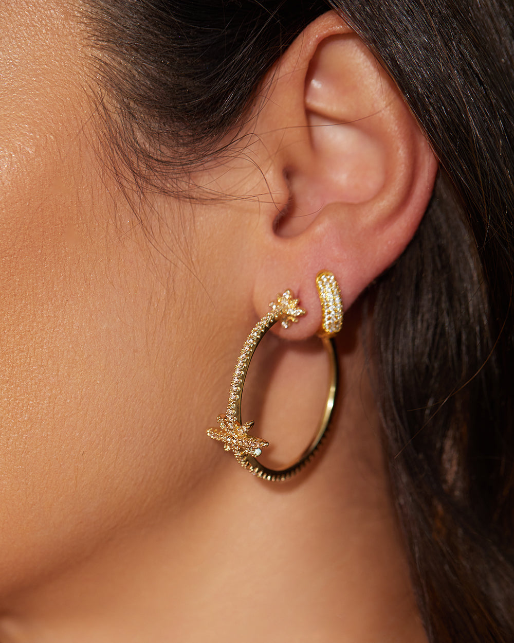 CERES HOOPS (GOLD) - Earrings