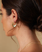 EROS HOOPS (GOLD) - Earrings