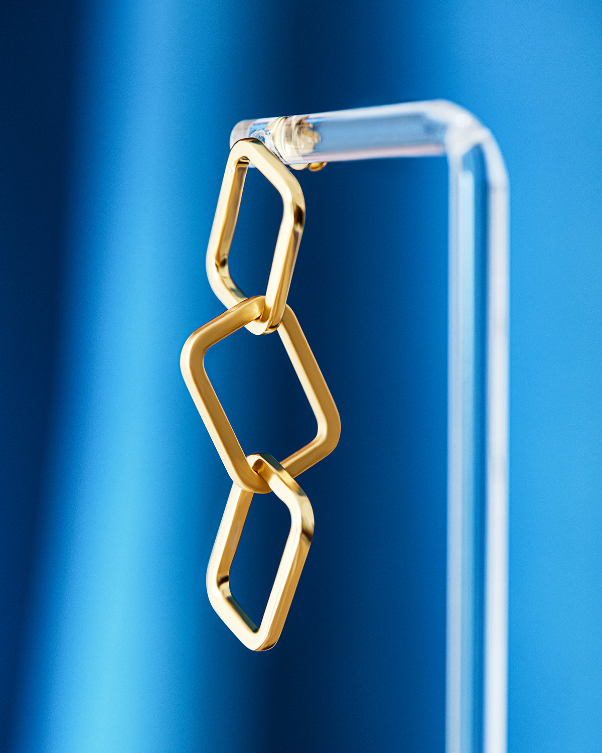 INFINITY LINK EARRINGS - Gold - Earrings