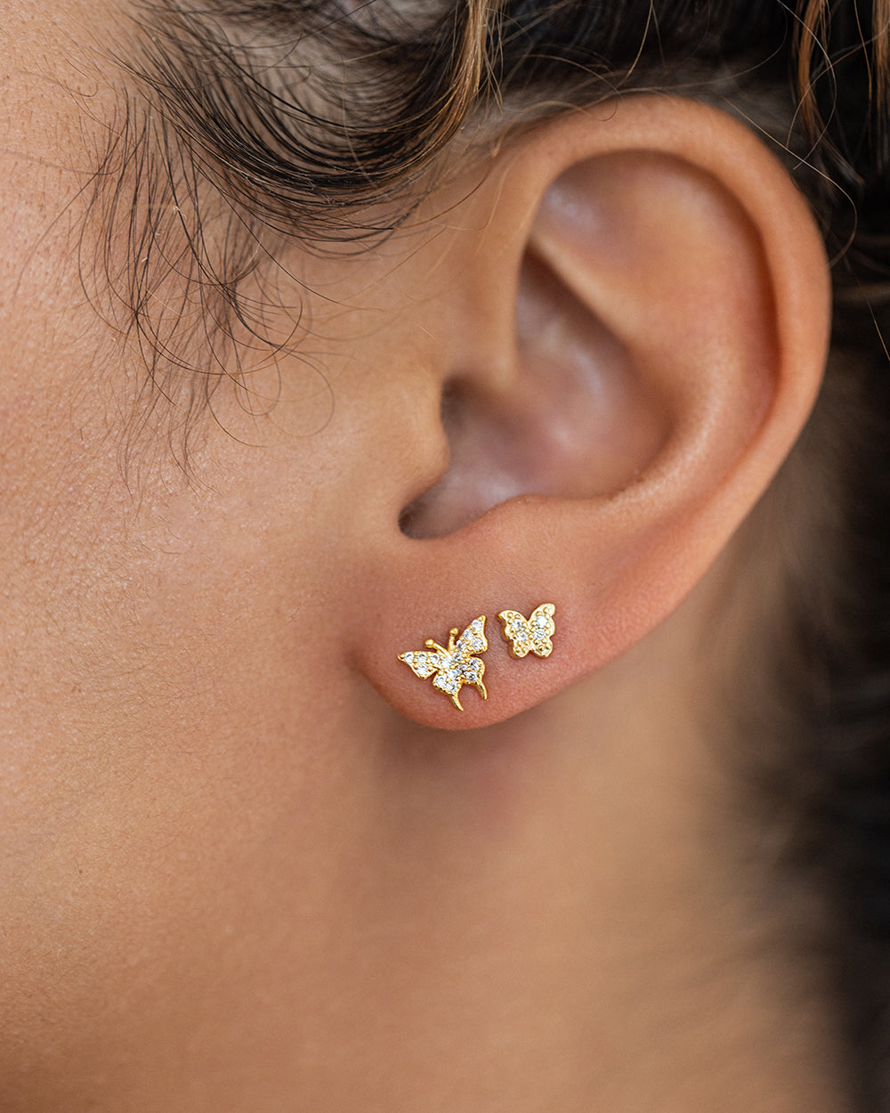 XERCES STUD SET (GOLD) - Earrings