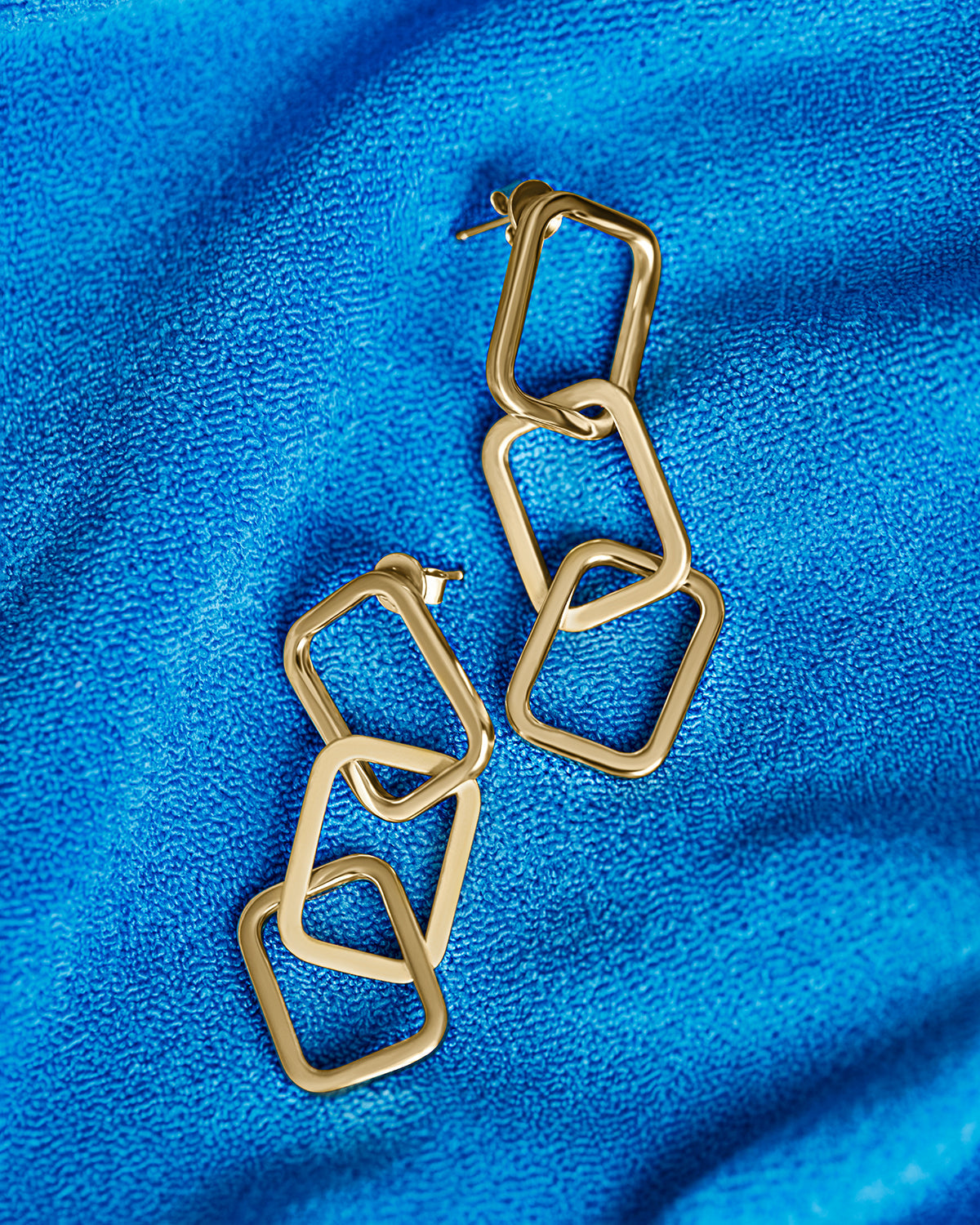 INFINITY LINK EARRINGS - Gold - Earrings