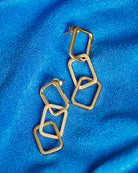 INFINITY LINK EARRINGS - Gold - Earrings