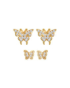 XERCES STUD SET (GOLD) - Earrings
