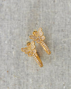 PAPILLON HOOPS (GOLD) - Earrings