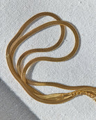 HAWKING NECKLACE (GOLD) - 14 in. - Necklaces