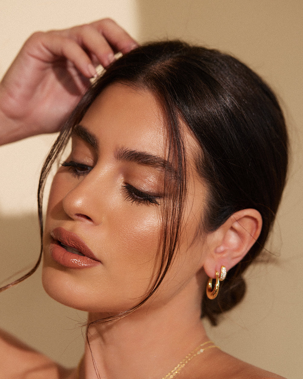 SIGMA HOOPS (GOLD) - Earrings