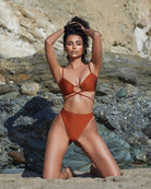 Nebula Bandeau Top (Reversible) - Bikini