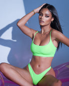 Venus Neon Bikini Top (Reversible)