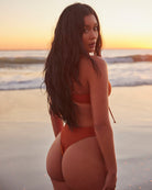 Mercury Semi-High Waisted Bottoms (Reversible) - Bikini