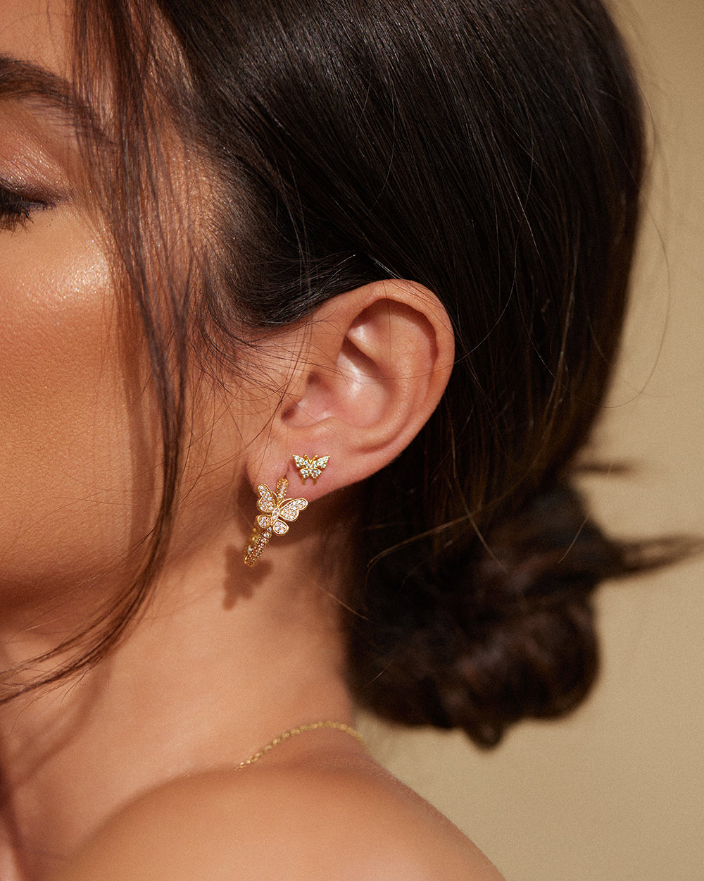 XERCES STUD SET (GOLD) - Earrings