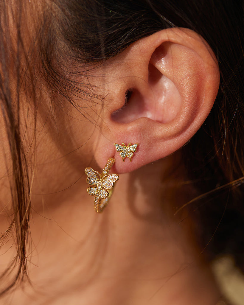 XERCES STUD SET (GOLD) - Earrings