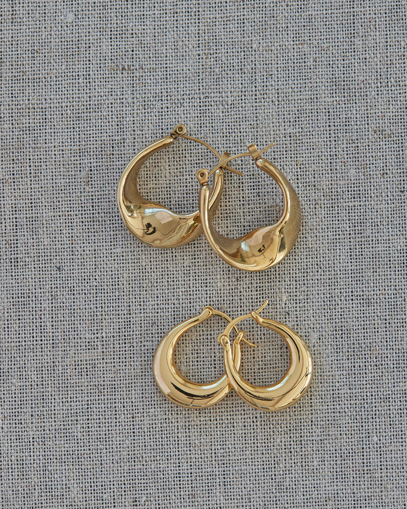 KEPLER HOOPS (GOLD) - Earrings