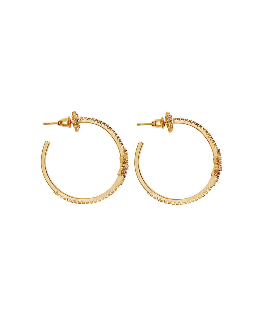 CERES HOOPS (GOLD) - Earrings