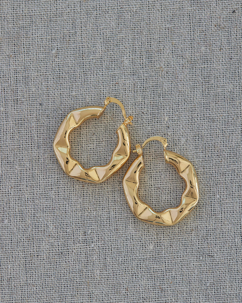 NIX HOOPS (GOLD) - Earrings