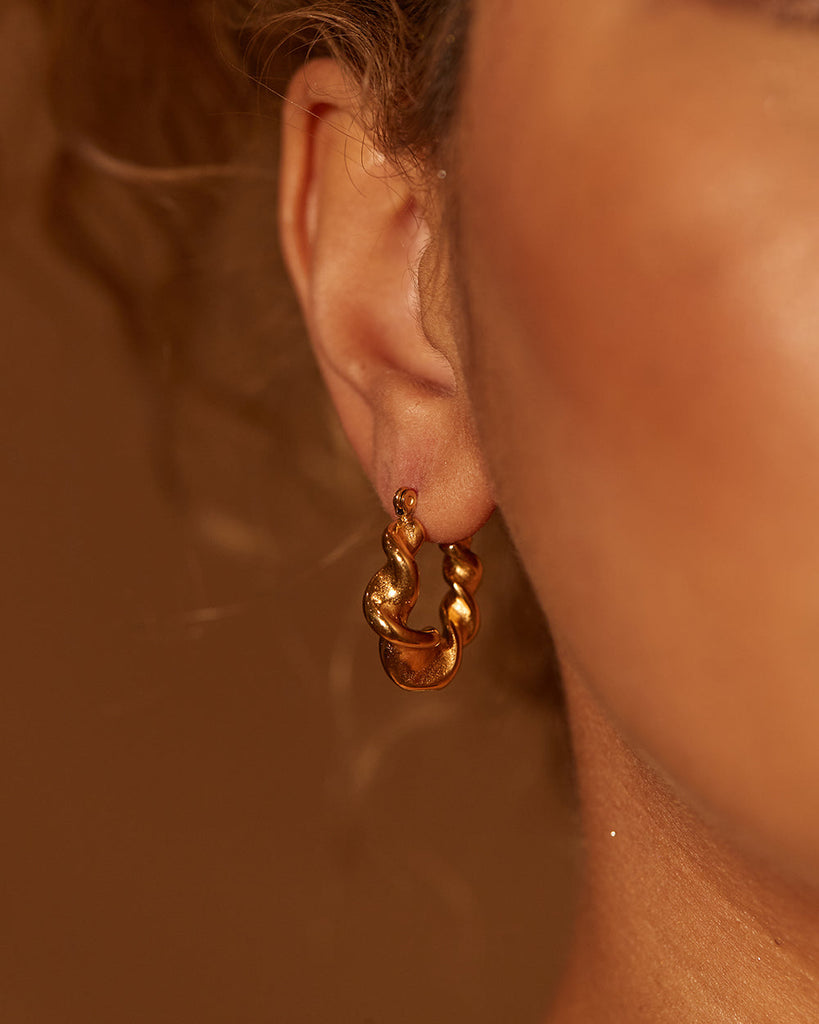 CALYPSO HOOPS (GOLD) - Earrings