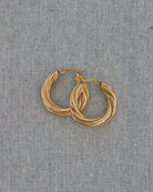 RHEA HOOPS (GOLD) - Earrings