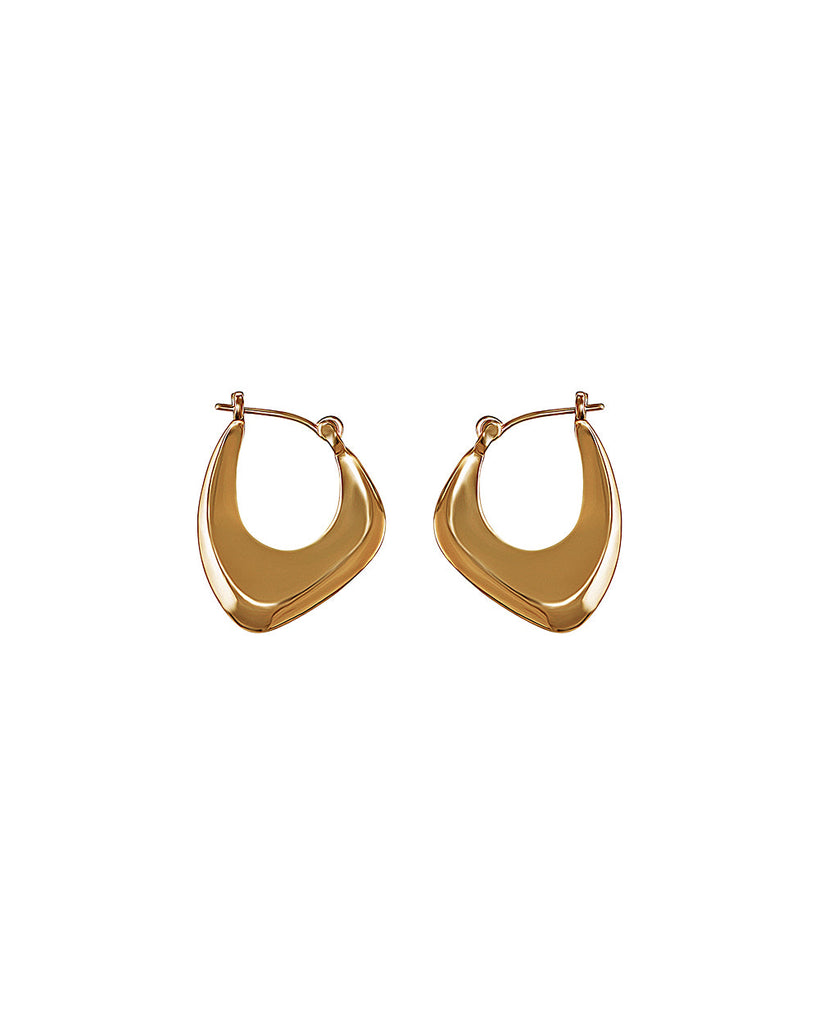 EROS HOOPS (GOLD) - Earrings