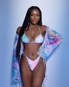 Elara Triangle Top Tie-Dye (Reversible) - Bikini