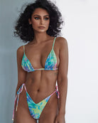 Elara Triangle Top Tie-Dye (Reversible) - Bikini